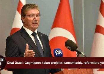 Ünal Üstel: Yarım kalan projeleri birer birer bitirdik