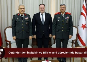 Öztürkler’den yeni KTBK ve GKK komutanlarına başarı mesajı