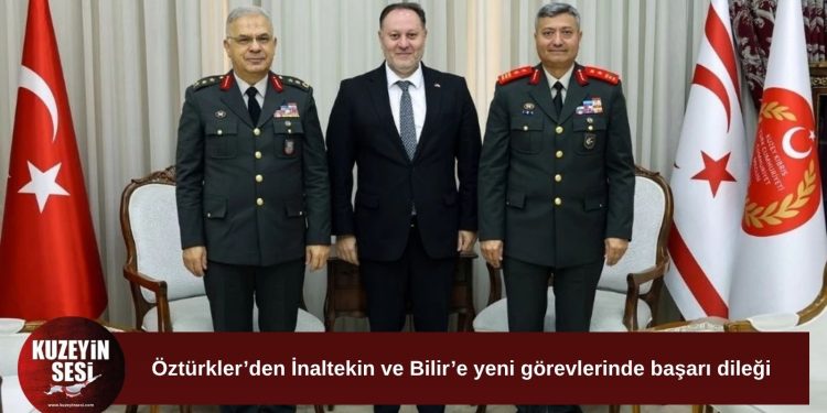 Öztürkler’den yeni KTBK ve GKK komutanlarına başarı mesajı