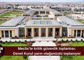 Meclis yarın “Toplum Güvenliği” gündemiyle olağanüstü toplanacak
