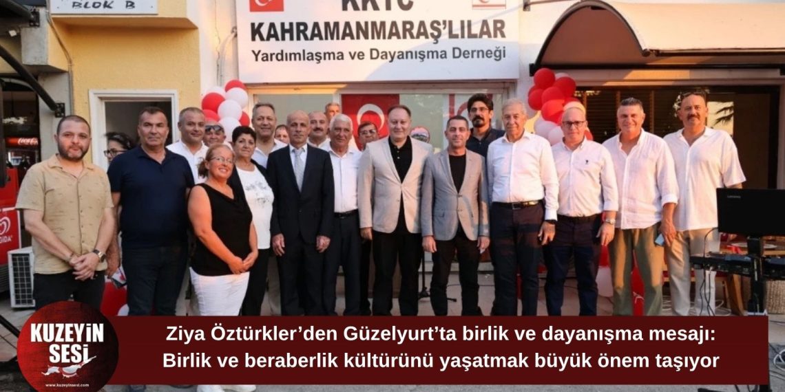 Öztürkler: Birlik ve beraberlik kültürünü yaşatmak büyük önem taşıyor