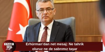Erhürman’dan Rum Yönetimi’ne: Kimse boşuna helak olmasın!