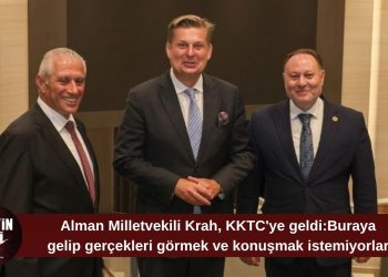 Alman Milletvekili Krah KKTC’de: Gerçekleri yerinde görmek ve konuşmak gerekiyor