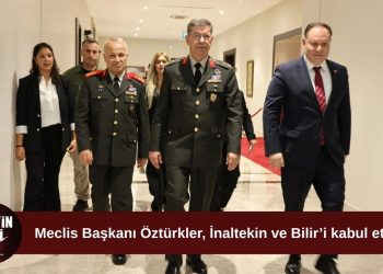 Öztürkler, İnaltekin ve Bilir’i kabul etti