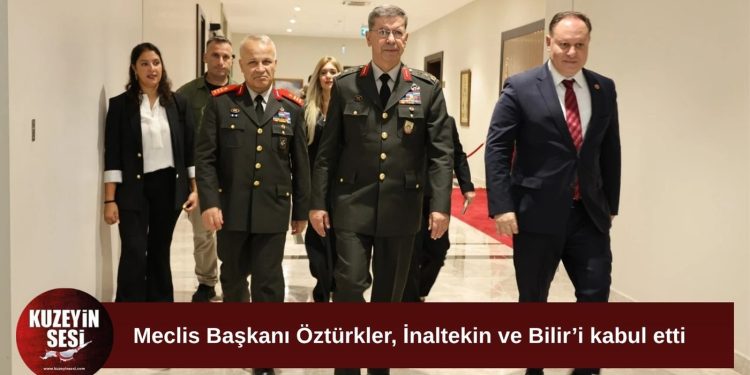 Öztürkler, İnaltekin ve Bilir’i kabul etti