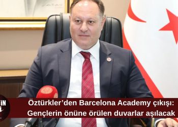 Öztürkler’den Barcelona Academy tepkisi: Gençlerin önüne örülen duvarlar aşılacak