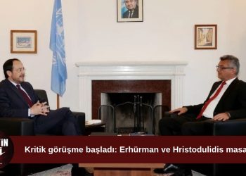 Erhürman-Hristodulidis görüşmesi ara bölgede başladı
