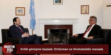 Erhürman-Hristodulidis görüşmesi ara bölgede başladı