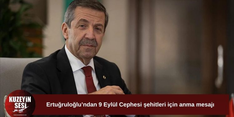 Tahsin Ertuğruloğlu, 9 Eylül Cephesi şehitlerini andı