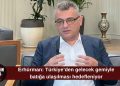 Erhürman: Türkiye’den gelecek gemi ile batığa ulaşılması hedefleniyor