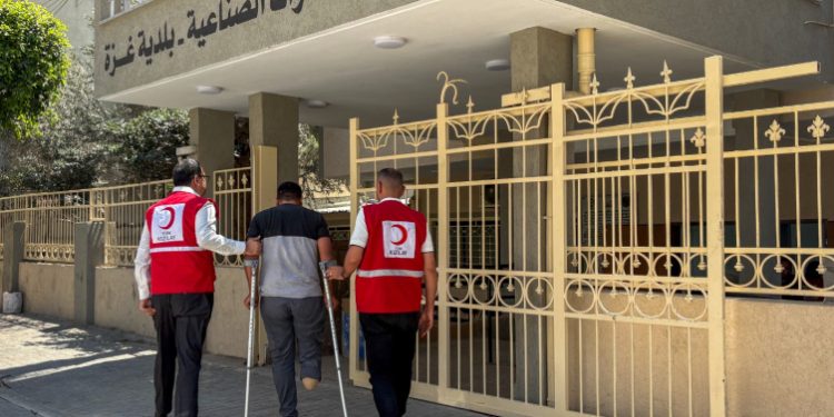 Türk Kızılay Gazze'de protez destek projesi başlattı