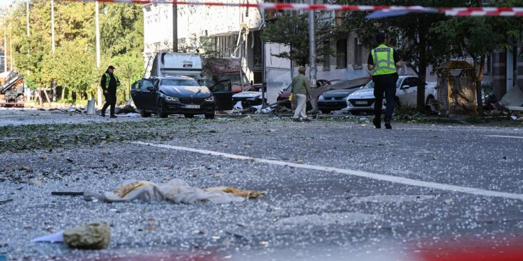 Ukrayna: Kiev ve Zaporijya'ya düzenlenen saldırılarda 1 kişi öldü, 4 kişi yaralandı