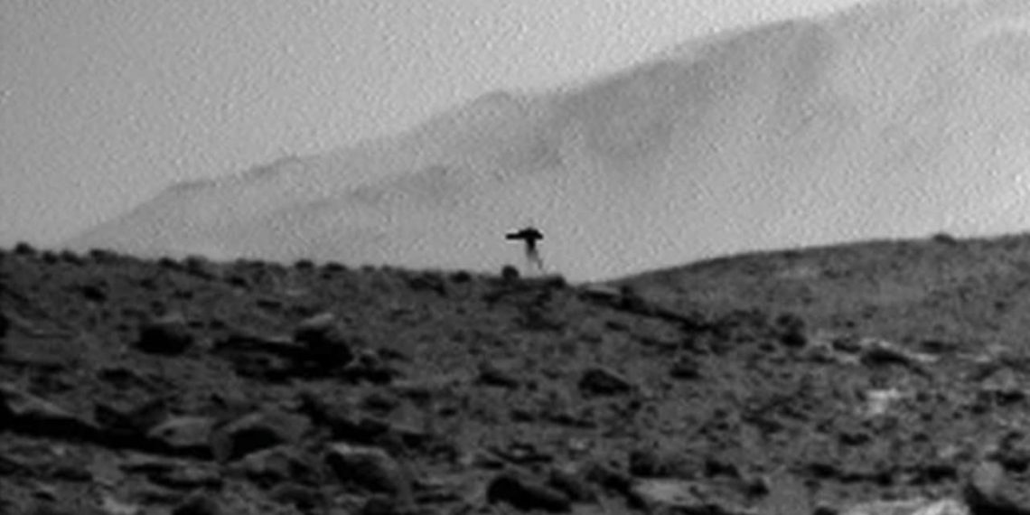 Mars'ta görülen esrarengiz cisim uzaylı değil kozmik ışın çıktı