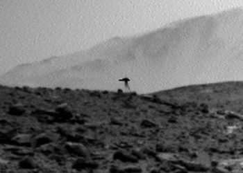Mars'ta görülen esrarengiz cisim uzaylı değil kozmik ışın çıktı