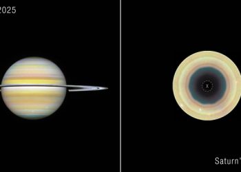 Satürn'ün güney kutbunda 10 kenarlı dev bir atmosfer dalgası keşfedildi