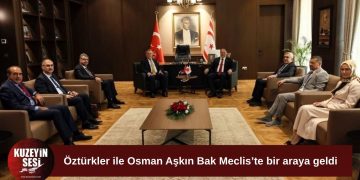 Öztürkler, Türkiye Gençlik ve Spor Bakanı Osman Aşkın Bak’ı kabul etti