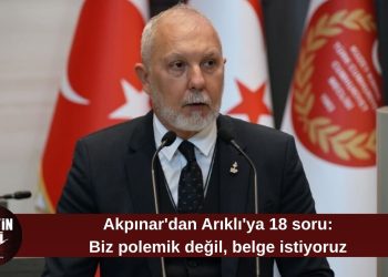 Akpınar’dan Arıklı’ya: Mesele rol değil, sorumluluktur