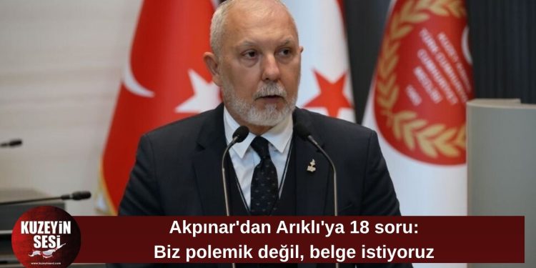 Akpınar’dan Arıklı’ya: Mesele rol değil, sorumluluktur