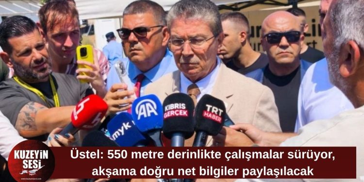 Üstel: Çalışmaların akşama doğru belli bir aşamaya gelmesini bekliyoruz