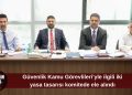 İdari, Kamu ve Sağlık İşleri Komitesi iki yasa tasarısını görüştü