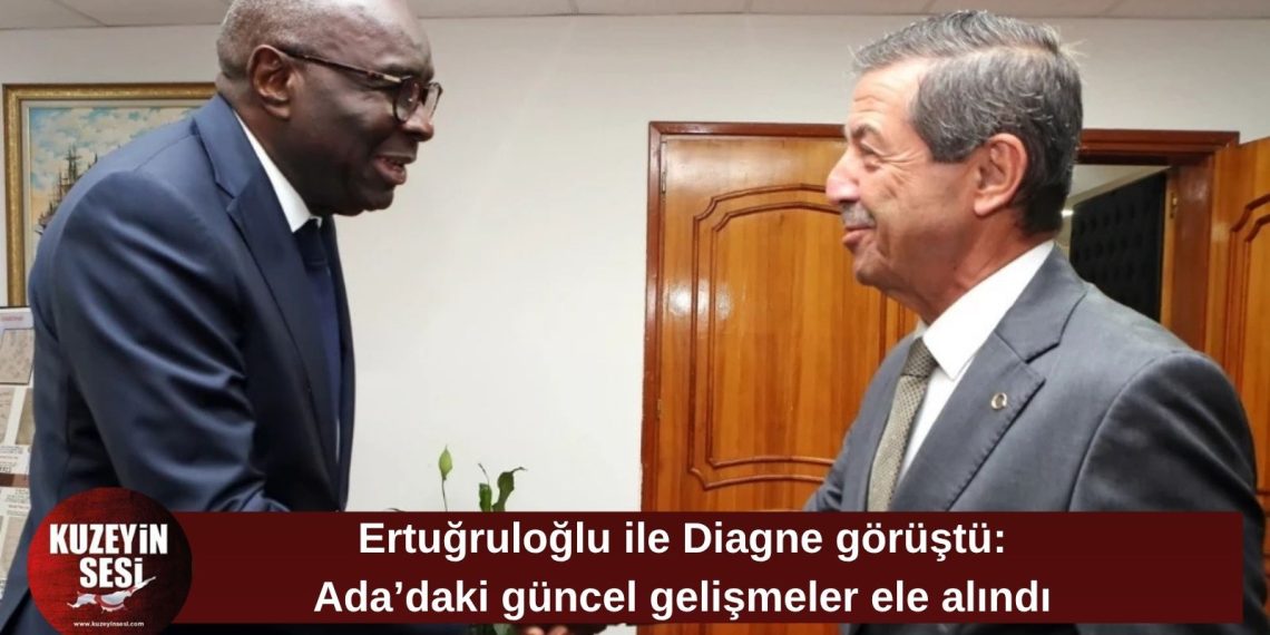 Tahsin Ertuğruloğlu, BM Özel Temsilcisi Khassim Diagne ile görüştü
