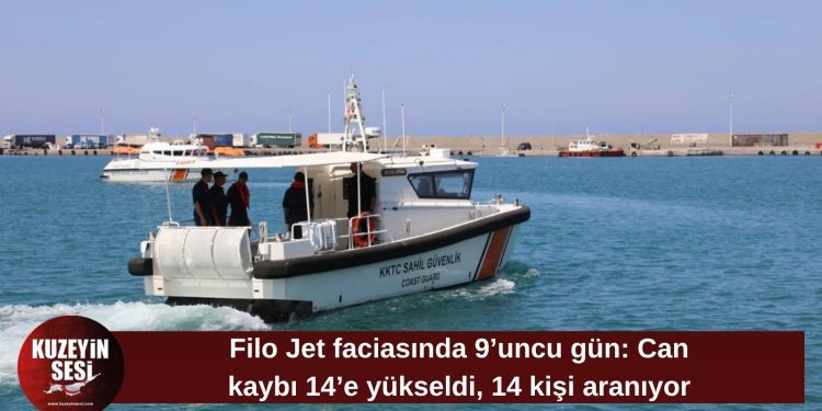 Girne’deki gemi faciasının 9’uncu günü: Kayıp 14 kişi aranıyor