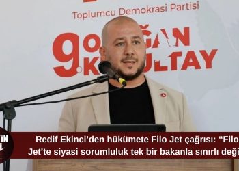 TDP Genel Sekreteri Ekinci: “Sorumluluk zinciri bakanla bitmez; hükümet toptan istifa etmeli”