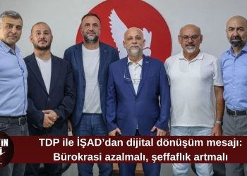 TDP, İş İnsanları Derneği’ni kabul etti: “Dijitalleşme artık bir tercih değil, zorunluluktur”