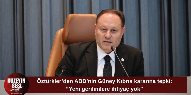 Öztürkler: “Bölgenin silahlanma yarışına değil diyaloğa ihtiyacı var”