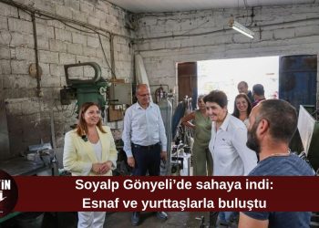 Damla Soyalp Gönyeli’de esnaf ve yurttaşlarla buluştu