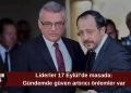 Erhürman ile Hristodulidis 17 Eylül’de yeniden görüşecek