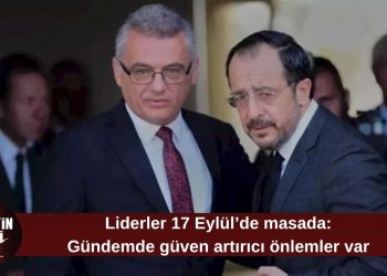 Erhürman ile Hristodulidis 17 Eylül’de yeniden görüşecek