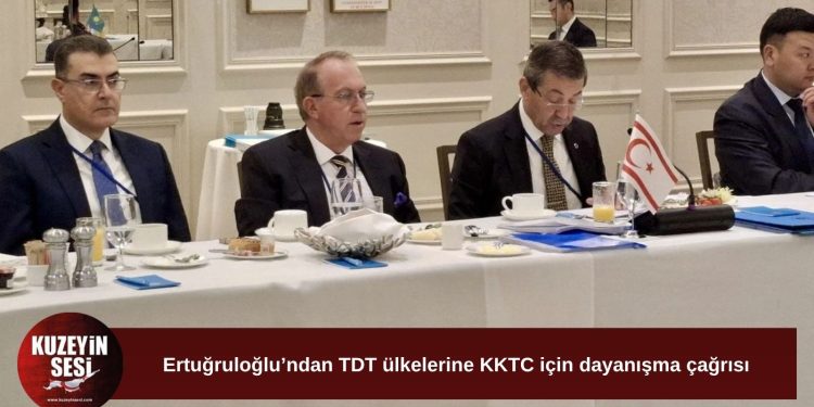 Ertuğruloğlu’ndan TDT üyesi ülkelere KKTC için dayanışma çağrısı