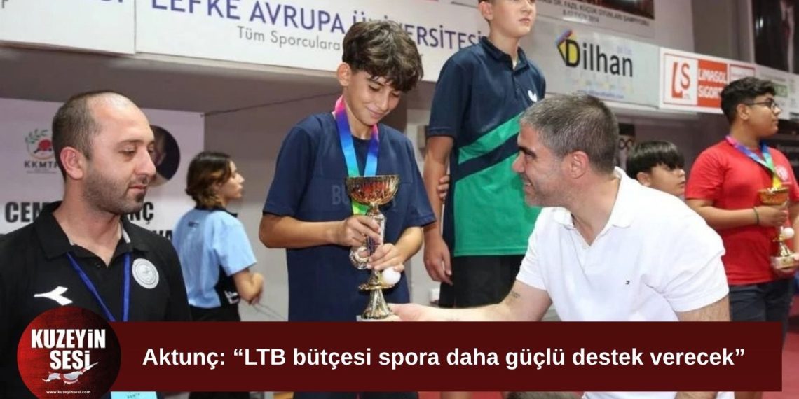 Aktunç: “Spor ve sporcu dostu bir belediye yaratacağız”