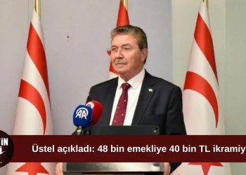 Üstel: Sosyal Sigorta emeklilerine kasım ayında 40 bin TL ikramiye ödenecek