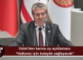 Ünal Üstel: “Karma oyun kalkması halkın işini kolaylaştıracak”