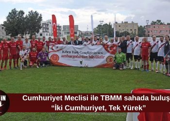 Cumhuriyet Meclisi ile TBMM’den spor ambargolarına karşı dostluk maçı