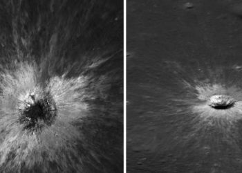 NASA uzay aracı Ay'da devasa yeni bir krater keşfetti