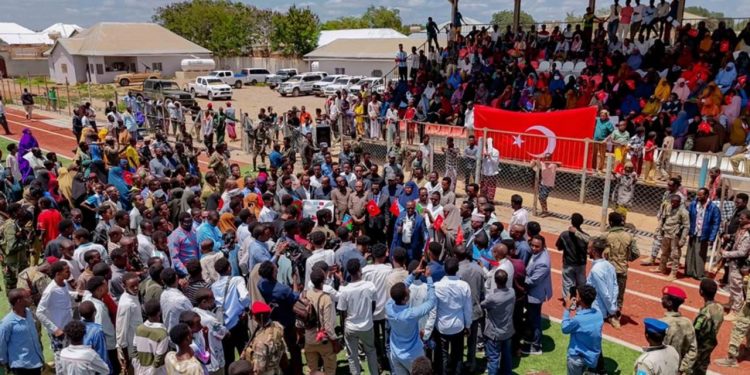 Somali'de Türkiye'ye teşekkür gösterileri düzenlendi