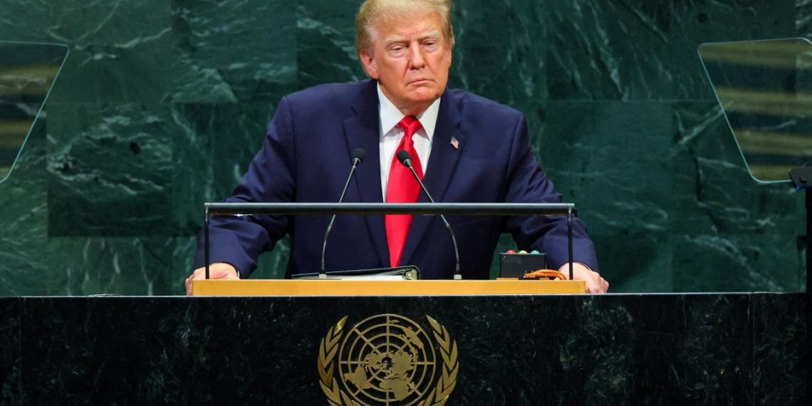 ABD Başkanı Trump BM'de konuşuyor