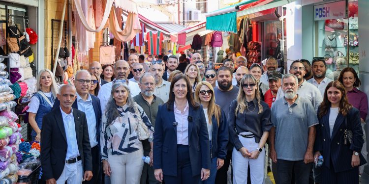 CTP, Arasta’da halkla buluştu