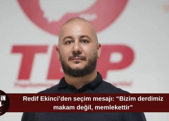 Redif Ekinci: “6 Aralık seçimlerine güçlü bir kadroyla hazırlanıyoruz”
