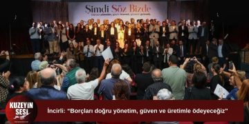 İncirli: “Bu borçlar memlekete güven vererek, üretime dayanarak ödenecek”
