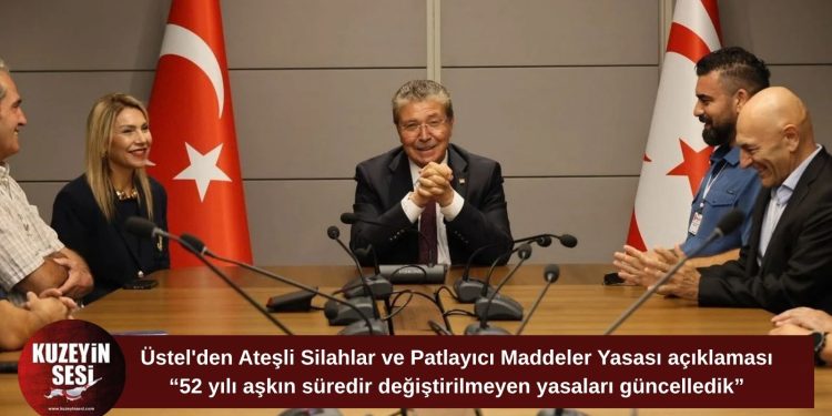 Üstel: “Avcı ve sportif atıcılara verdiğimiz sözü tuttuk”
