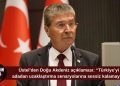 Üstel: “Türkiye’yi adadan uzaklaştırma senaryoları karşısında sessiz kalamayız”