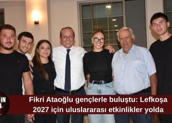Ataoğlu, İskele ve Karpazlı gençlerle buluştu: “Gençler geleceğimizin en önemli gücü”
