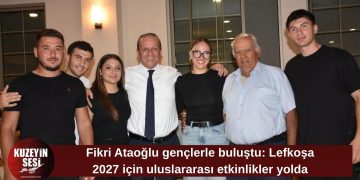 Ataoğlu, İskele ve Karpazlı gençlerle buluştu: “Gençler geleceğimizin en önemli gücü”