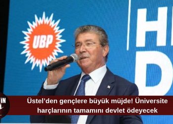 Ünal Üstel’den öğrencilere müjde: 2027’de üniversite harçlarını devlet karşılayacak!