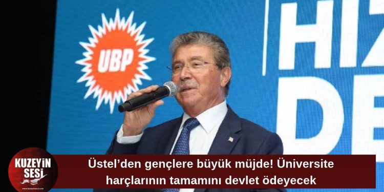 Ünal Üstel’den öğrencilere müjde: 2027’de üniversite harçlarını devlet karşılayacak!