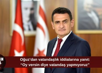 Dursun Oğuz’dan kırsal kesim arazisi ve vatandaşlık eleştirilerine yanıt: “Oy için vatandaşlık vermiyoruz”